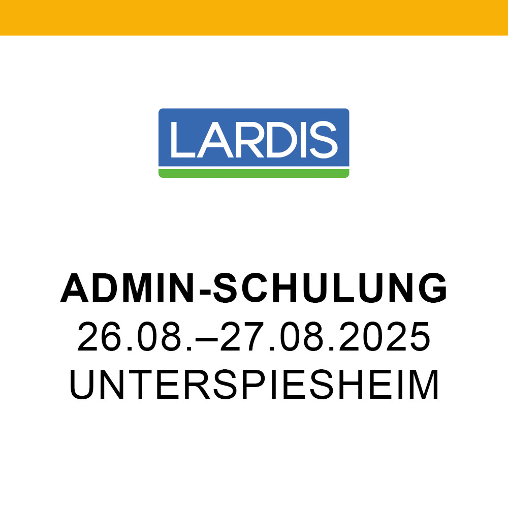 LARDIS:Admin-Schulung 26.08.-27.08.25